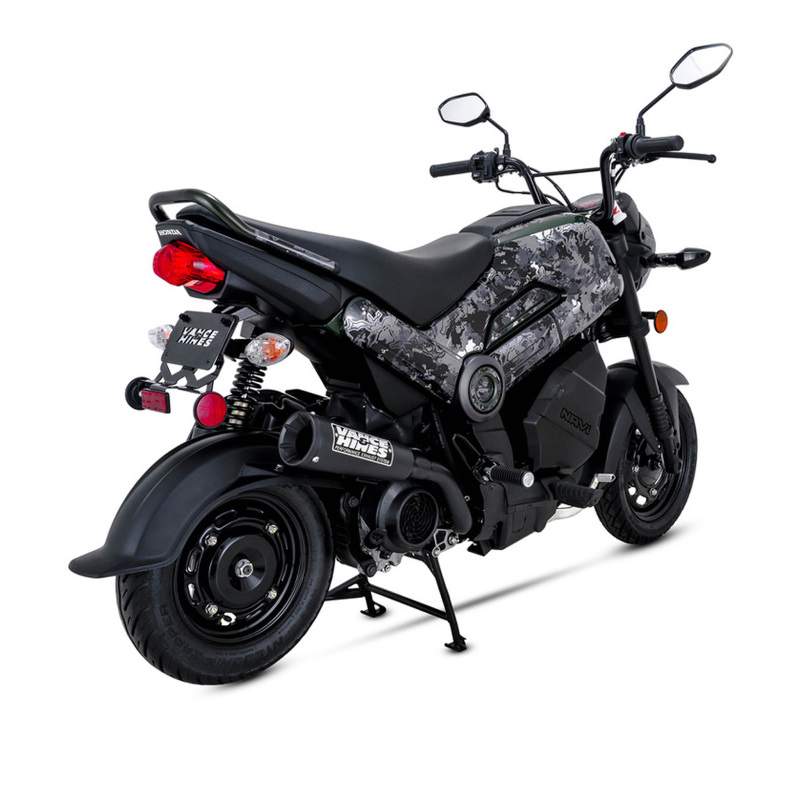 Honda Navi Performance Exhaust - Vance and Hines - Upsweep - Black - `17-`22